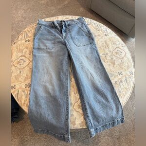 J Crew Wide Leg Crop Women’s Jeans size 27P
